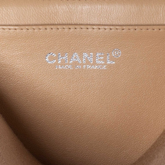 Chanel Jersey Medium Flap Beige 8 of 9