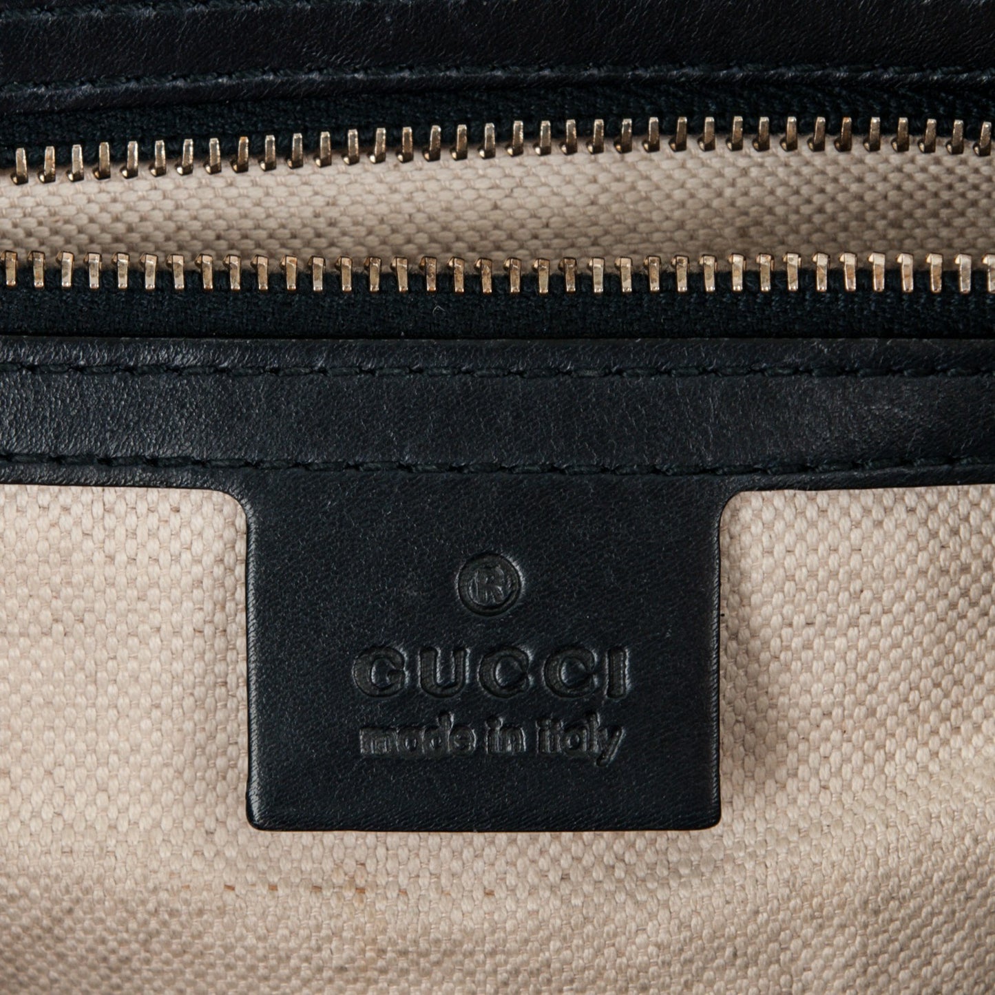 Monogram Vintage Web Medium Boston Navy