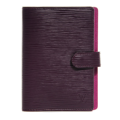 Louis Vuitton Epi Small Ring Agenda Cover Cassis 1 of 7