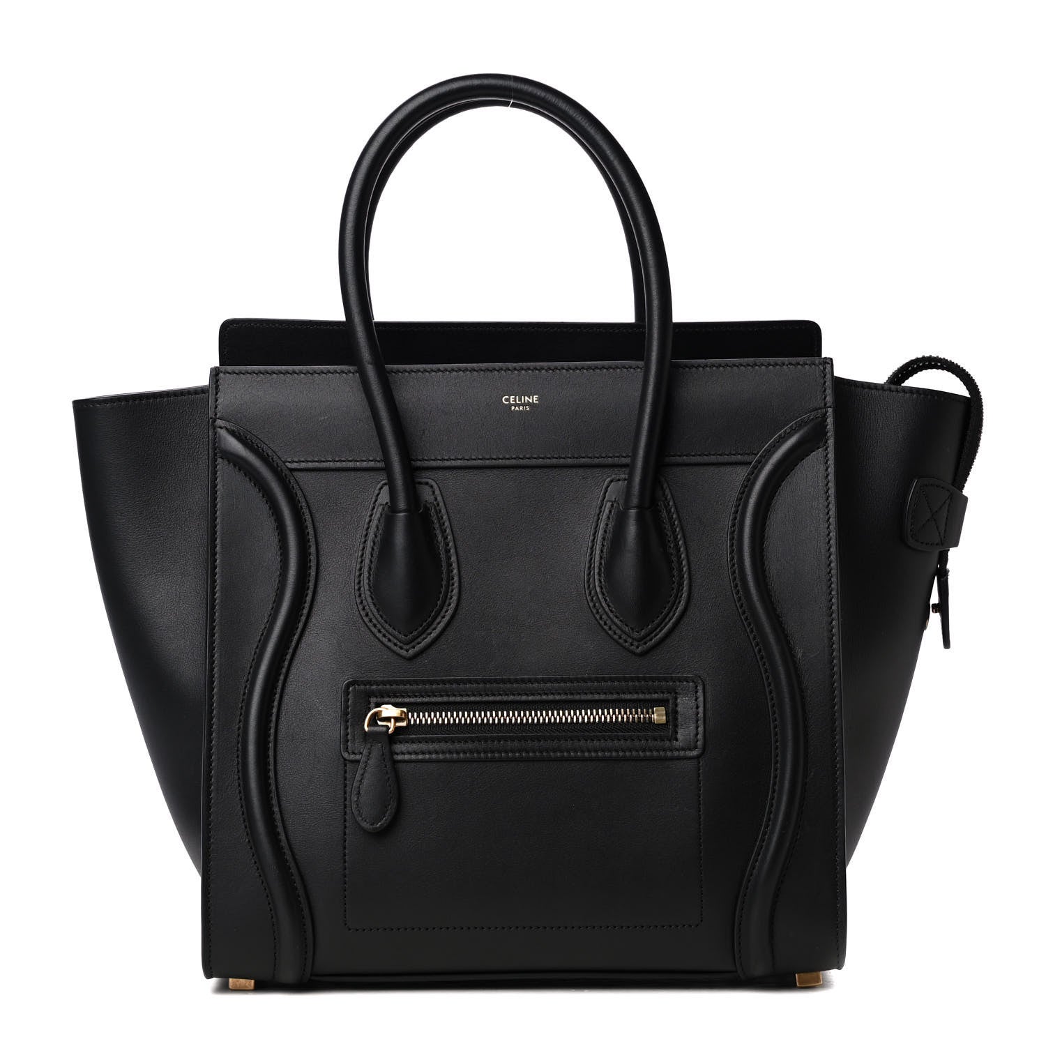 Celine Smooth Calfskin Micro Luggage Black 1 of 4
