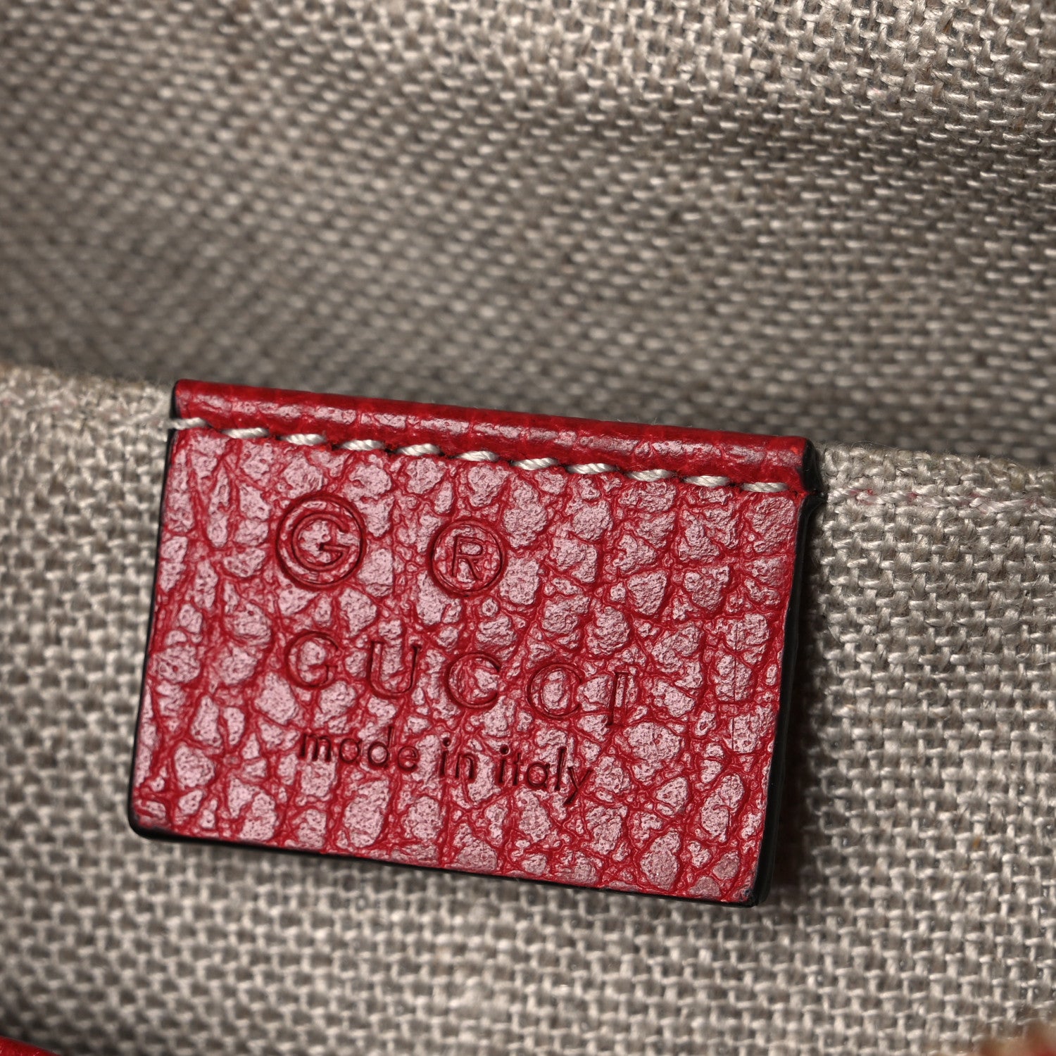 Gucci Monogram Mini Bree Messenger Bag Red 1867752 – FASHIONPHILE