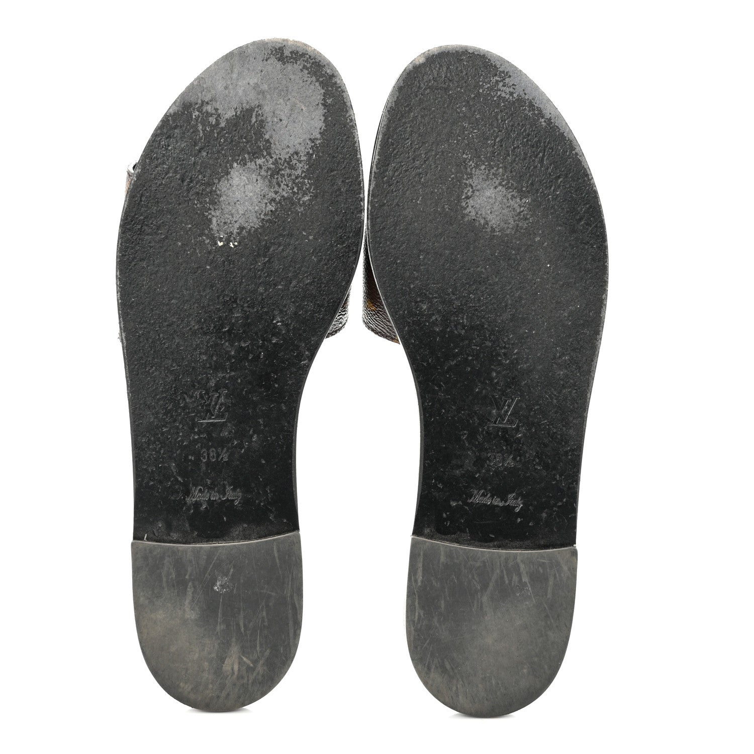 Louis Vuitton Monogram Lock It Flat Mule 38.5 5 of 9