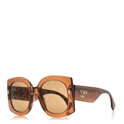 Fendi Acetate FF Sunglasses FF 0436/G/S Brown 1 of 7