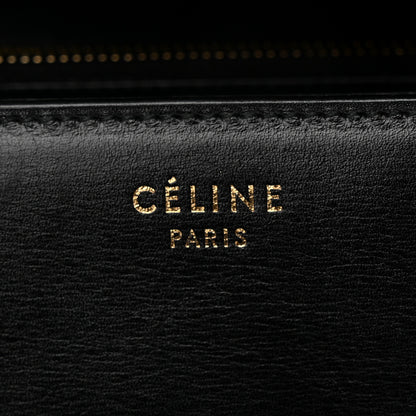 Celine Box Calfskin Medium Classic Box Flap Bag Black 6 of 16