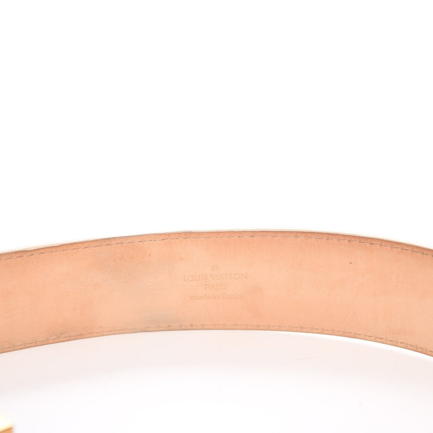 Damier Azur LV Initiales Belt 85 34