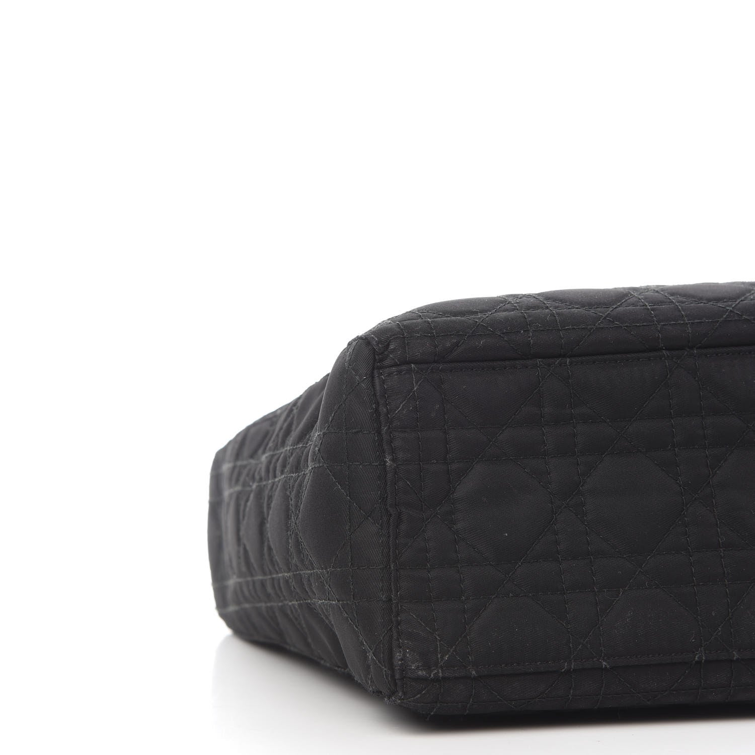 Christian Dior Nylon Cannage Large Lady Dior Black 7 of 11