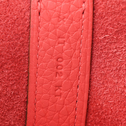 Hermes Taurillon Clemence Picotin Lock 26 GM Bougainvillea 7 of 12