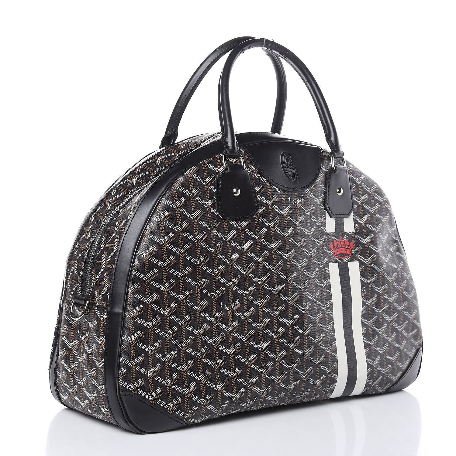Goyard Goyardine Saint Jeanne GM Bowler Black 3 of 21