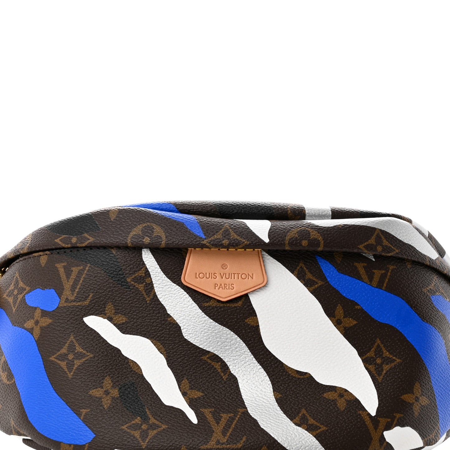 x LoL Monogram Bumbag Blue Silver