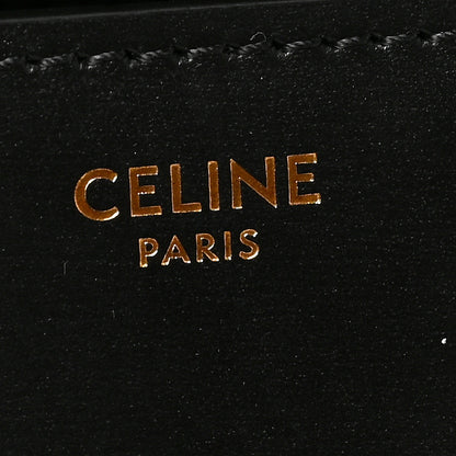 Celine Box Calfskin Medium Classic Box Flap Bag Black 6 of 9