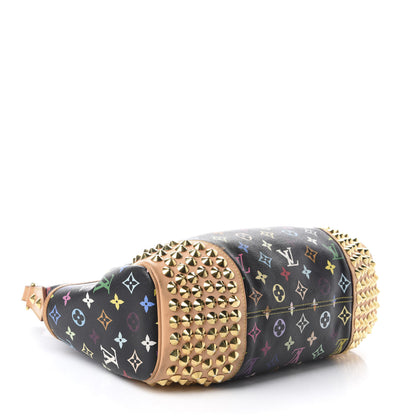 Louis Vuitton Monogram Multicolor Chrissie Black 4 of 16