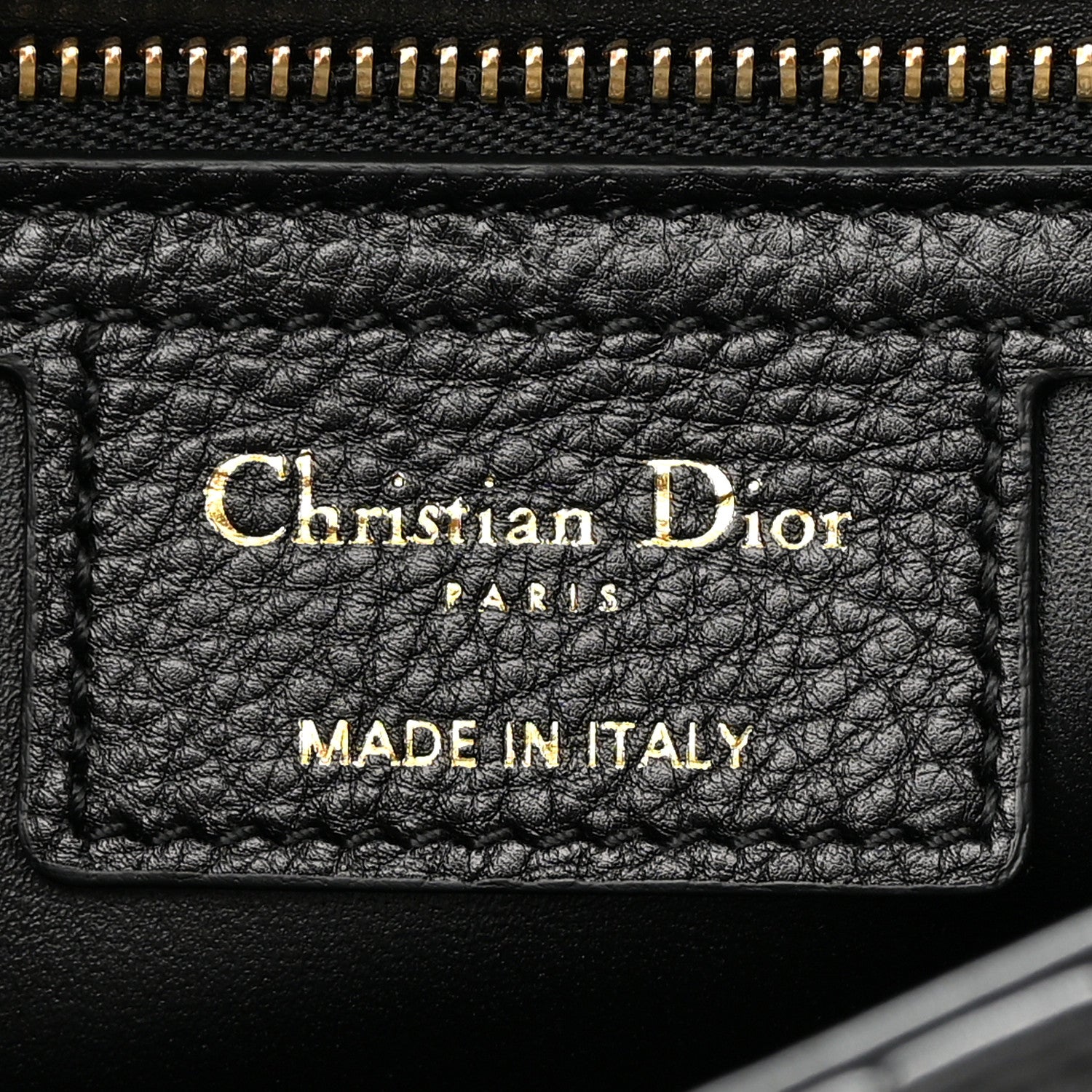Christian Dior Calfskin Cannage Medium Caro Bag Black 6 of 12