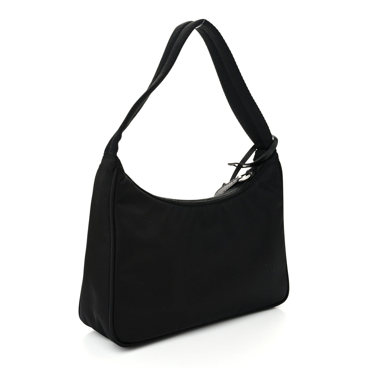 Prada Tessuto Nylon Mini Re-Edition 2000 Bag Black 3 of 11