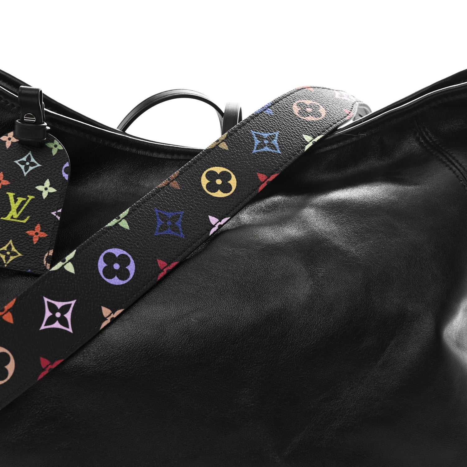 Louis Vuitton LV X TM Lambskin CarryAll Vibe MM Black 9 of 11