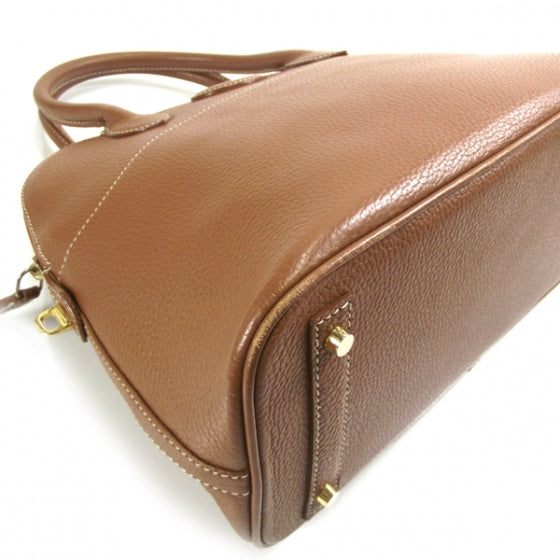 Leather Tote Brown