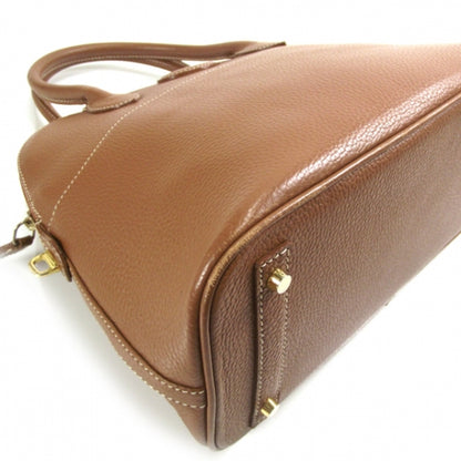Hermes Leather Tote Brown 5 of 8