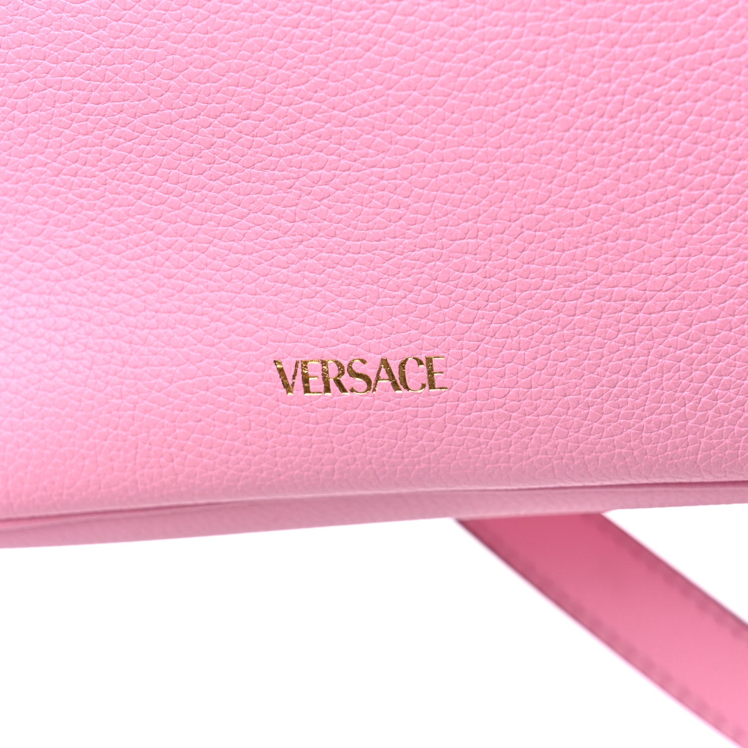 Versace Grained Calfskin Medusa Camera Bag Pink 12 of 13