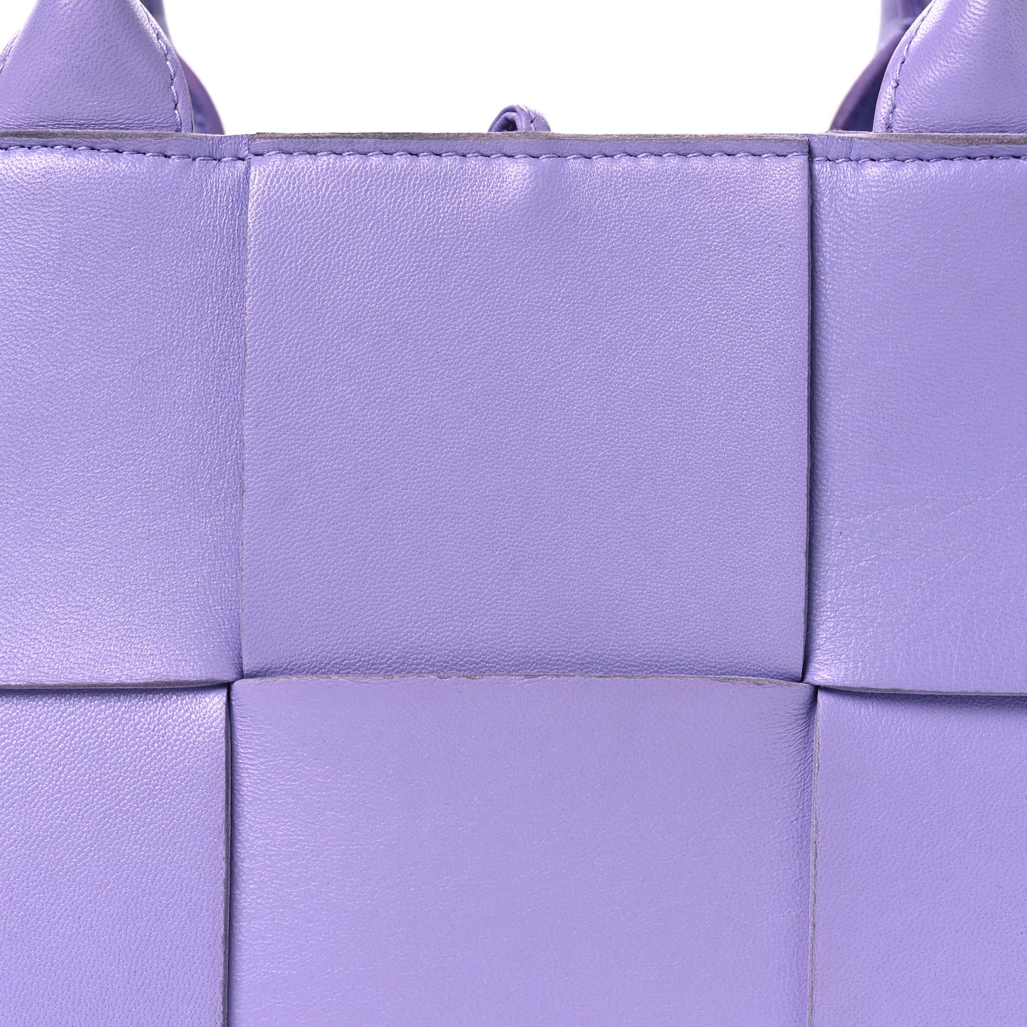 Calfskin Maxi Intreccio Mini Arco Tote Wisteria