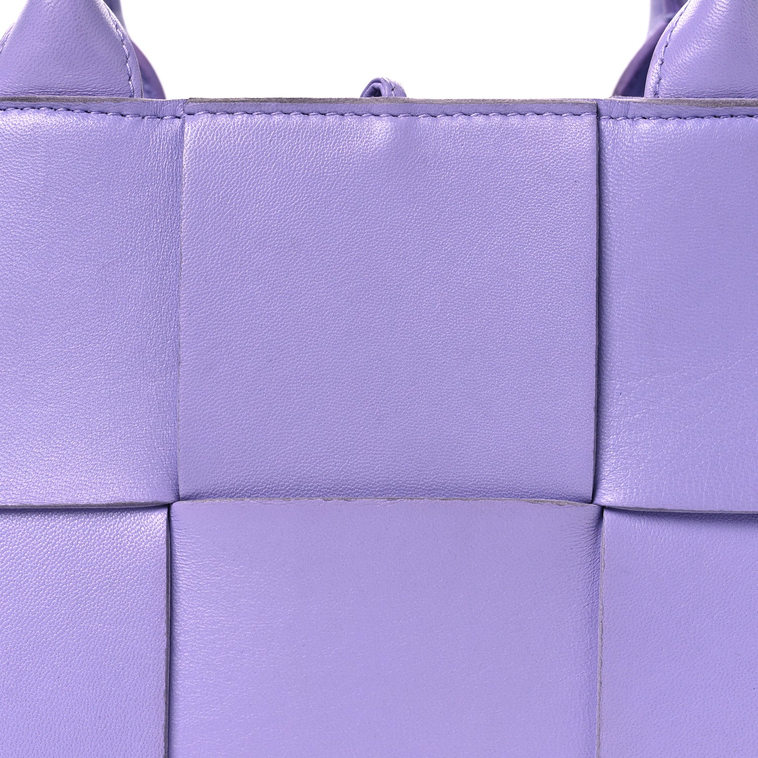 Bottega Veneta Calfskin Maxi Intreccio Mini Arco Tote Wisteria 9 of 13