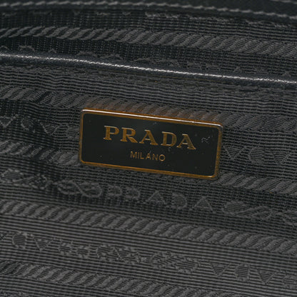 Prada Tessuto Nylon Saffiano Tote Black 6 of 14