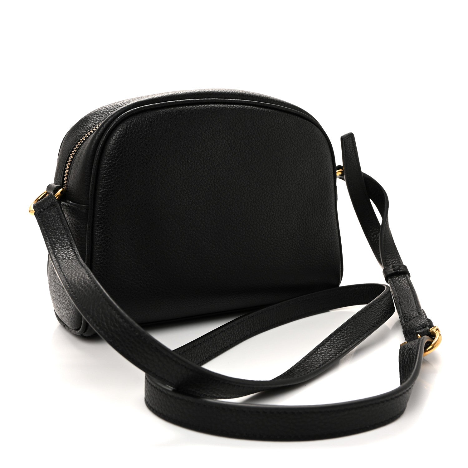 Salvatore Ferragamo Calfskin Travel Camera Crossbody Bag Black 3 of 10