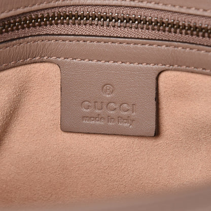 Gucci Calfskin Matelasse Medium GG Marmont Shoulder Bag Porcelain Rose 6 of 8