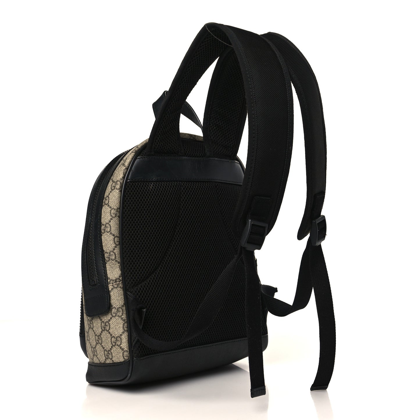 GG Supreme Monogram Small Eden Day Backpack Black