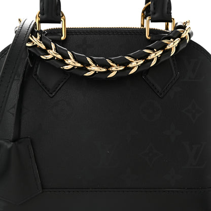 Louis Vuitton Monogram Ink Alma BB Black 7 of 9