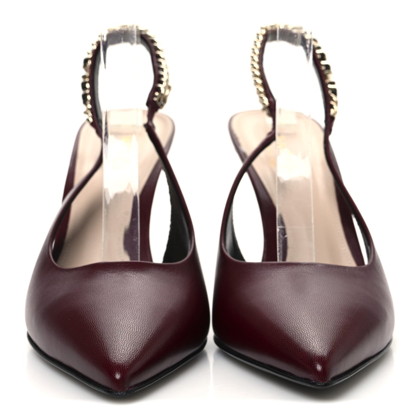 Malaga Kid Nappa Signoria Slingback Pumps 38 Rosso Ancora