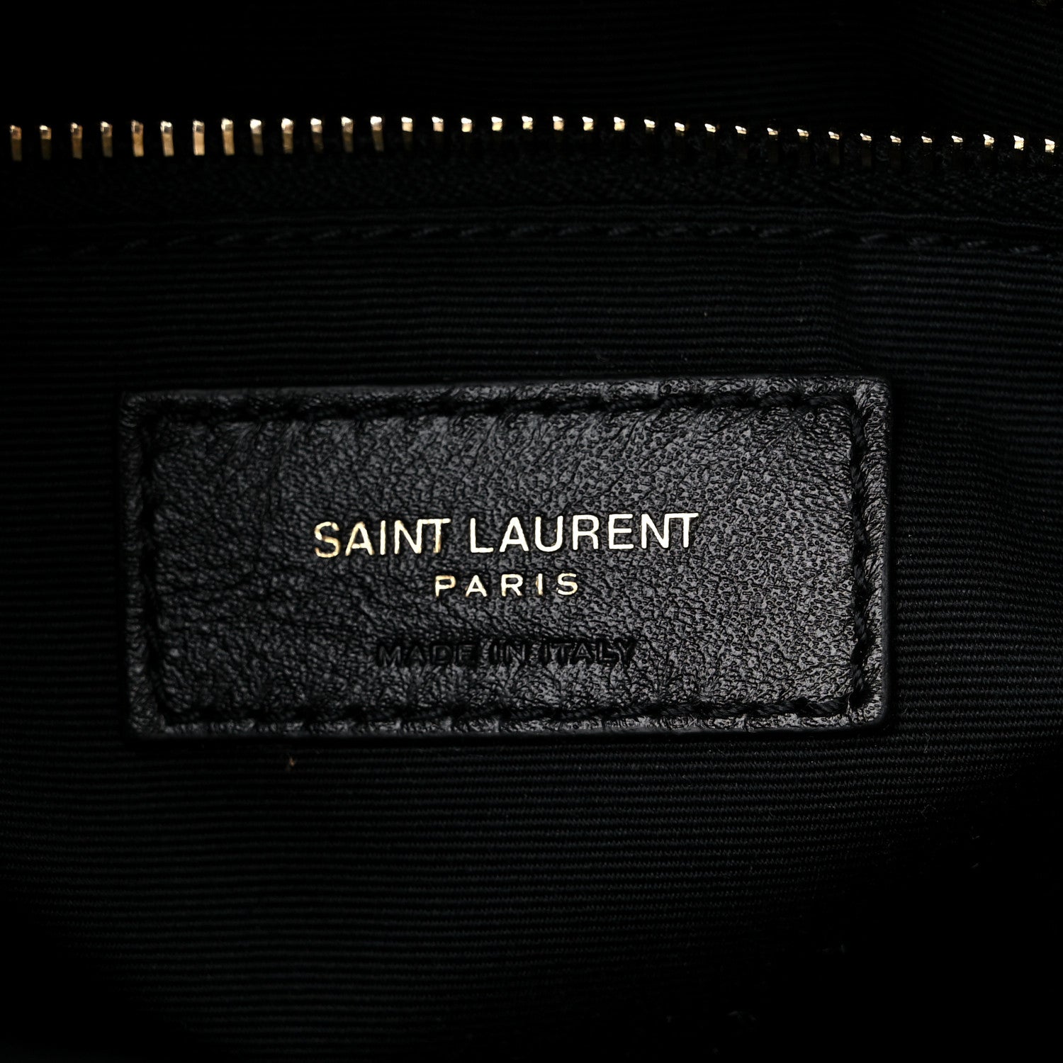 Saint Laurent Lambskin Matelasse Monogram Joe Backpack Pale Gold 6 of 9