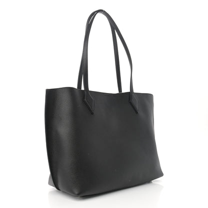 MCM Grained Calfskin Medium Yris Shopper Tote Black 3 of 11
