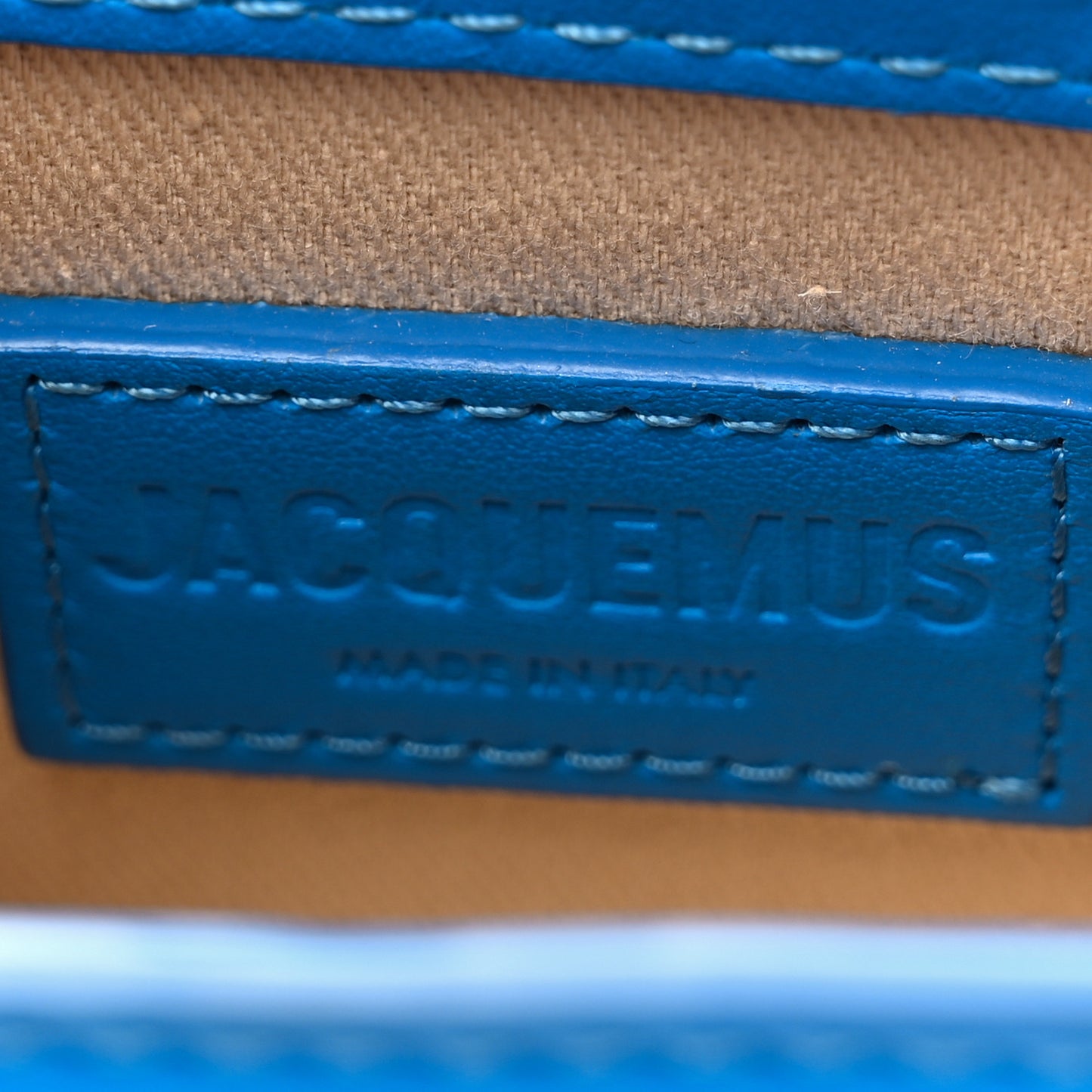 Smooth Calfskin Le Chiquito Blue