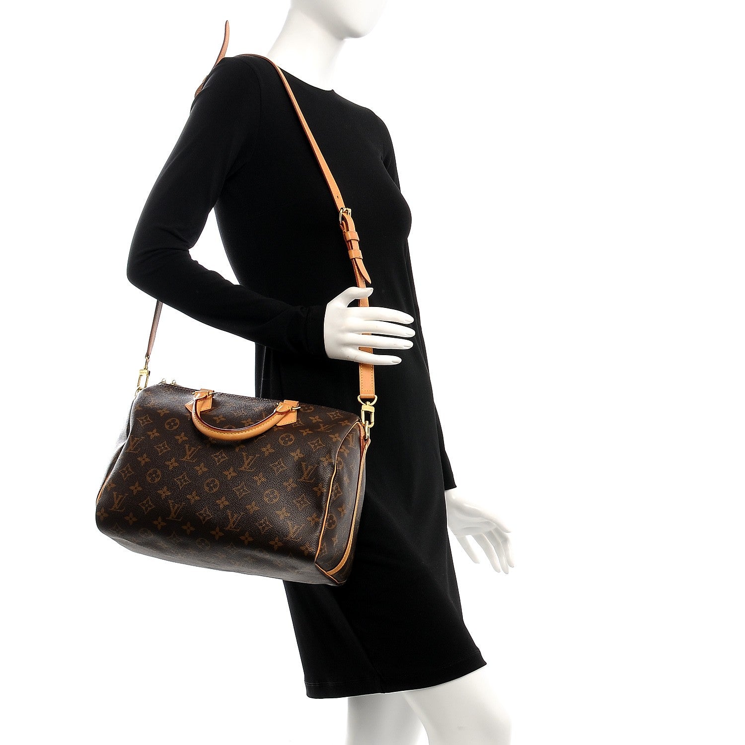 Louis Vuitton Monogram Speedy Bandouliere 30 2 of 13