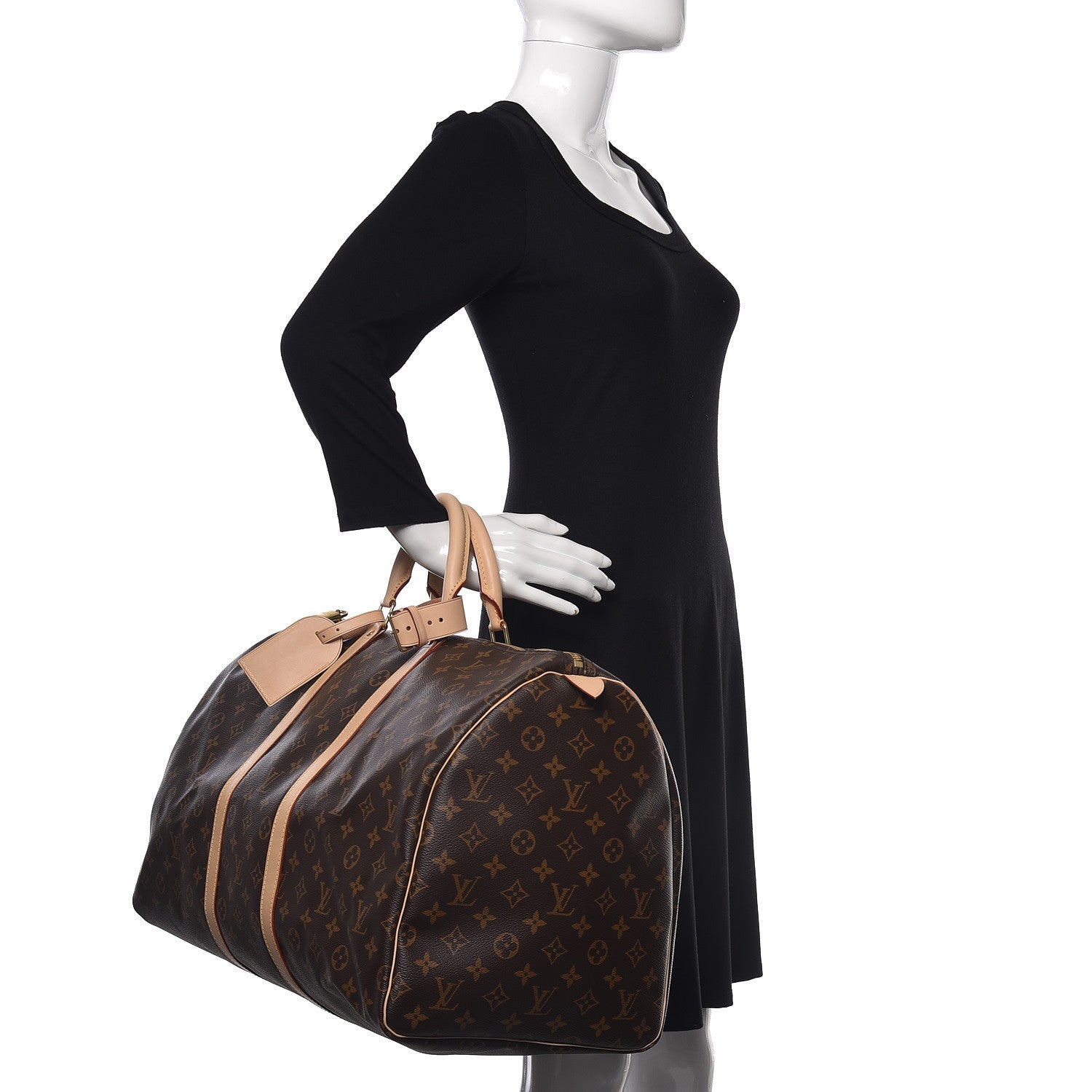 Louis Vuitton Monogram Keepall 55 2 of 11