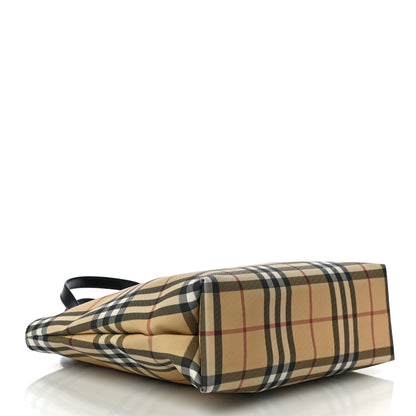 Burberry House Check Medium Tote Black 4 of 10