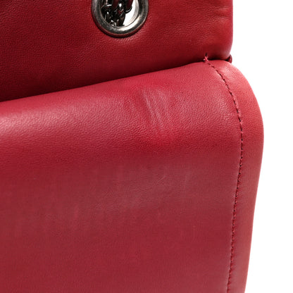 Chanel Aged Glazed Calfskin Quilted 2.55 Reissue 227 Flap Red 11 of 13