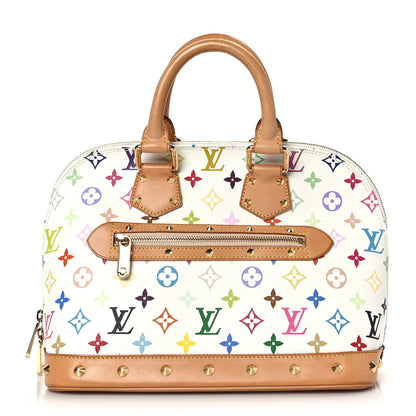 Louis Vuitton Monogram Multicolor Alma White 1 of 9