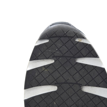 Chanel Suede Calfskin CC Sneakers 39 Blue Black 9 of 13