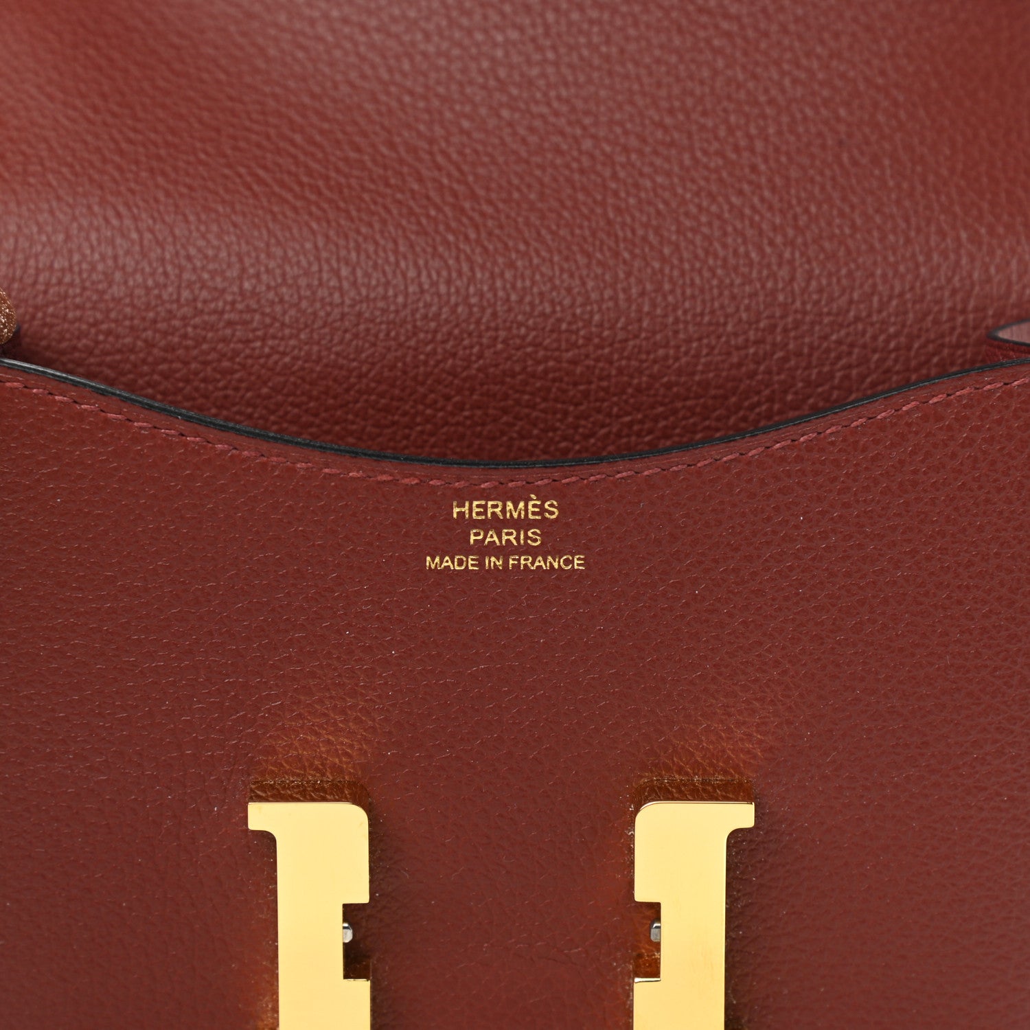 Hermes Evercolor Constance Slim Wallet Rouge H 7 of 10