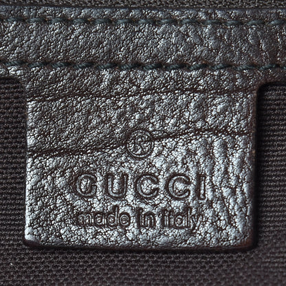 Gucci Crystal Monogram Small Babouska Tote Dark Brown 8 of 25
