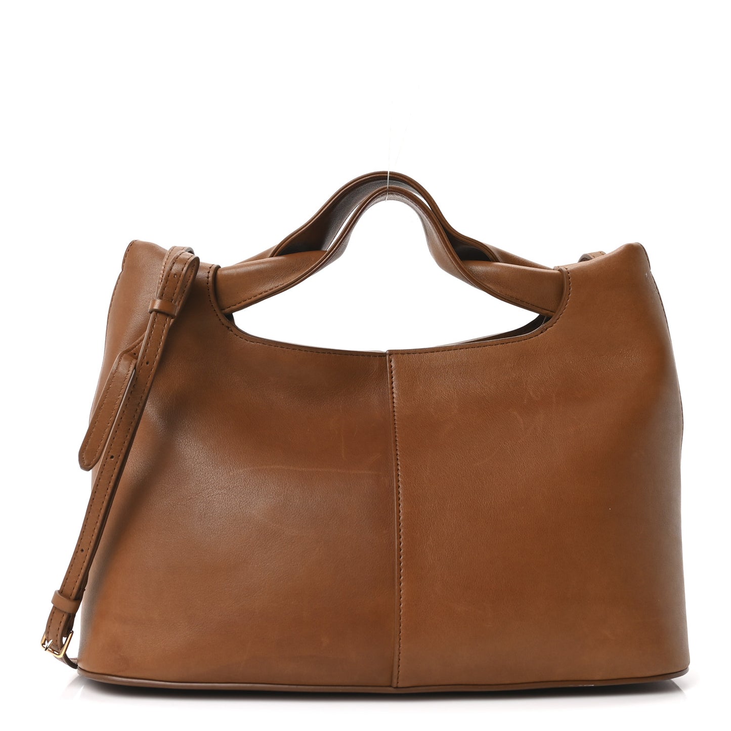 Saddle Calfskin Camdem Shoulder Bag Cuir
