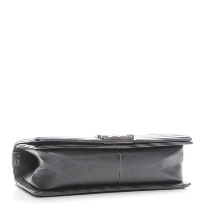 Chanel Calfskin Quilted Medium Boy Flap Black 4 of 7