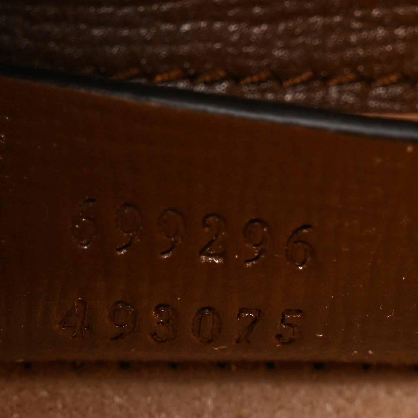 GG Supreme Monogram Mini Horsebit 1955 Shoulder Bag Beige Brown Sugar