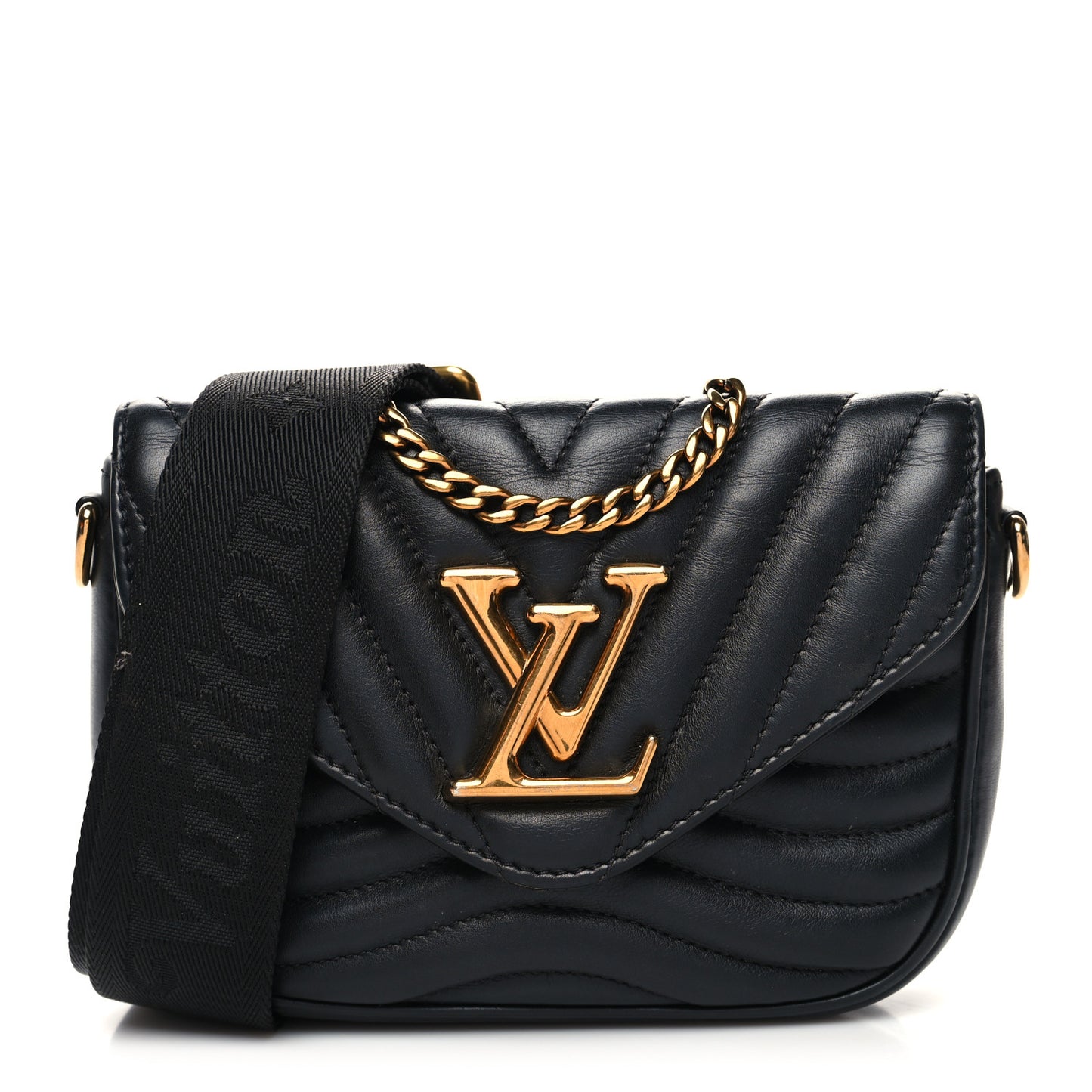 Calfskin New Wave Multi Pochette Black