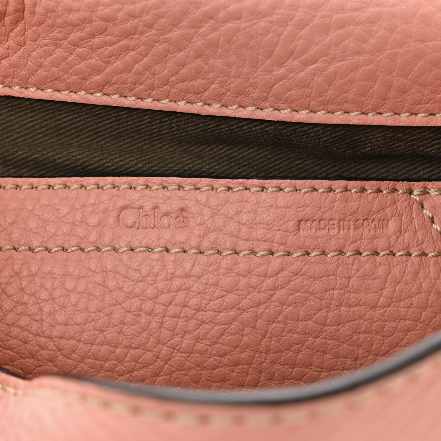 Chloe Calfskin Mini Marcie Round Crossbody Bag Fallow Pink 6 of 11