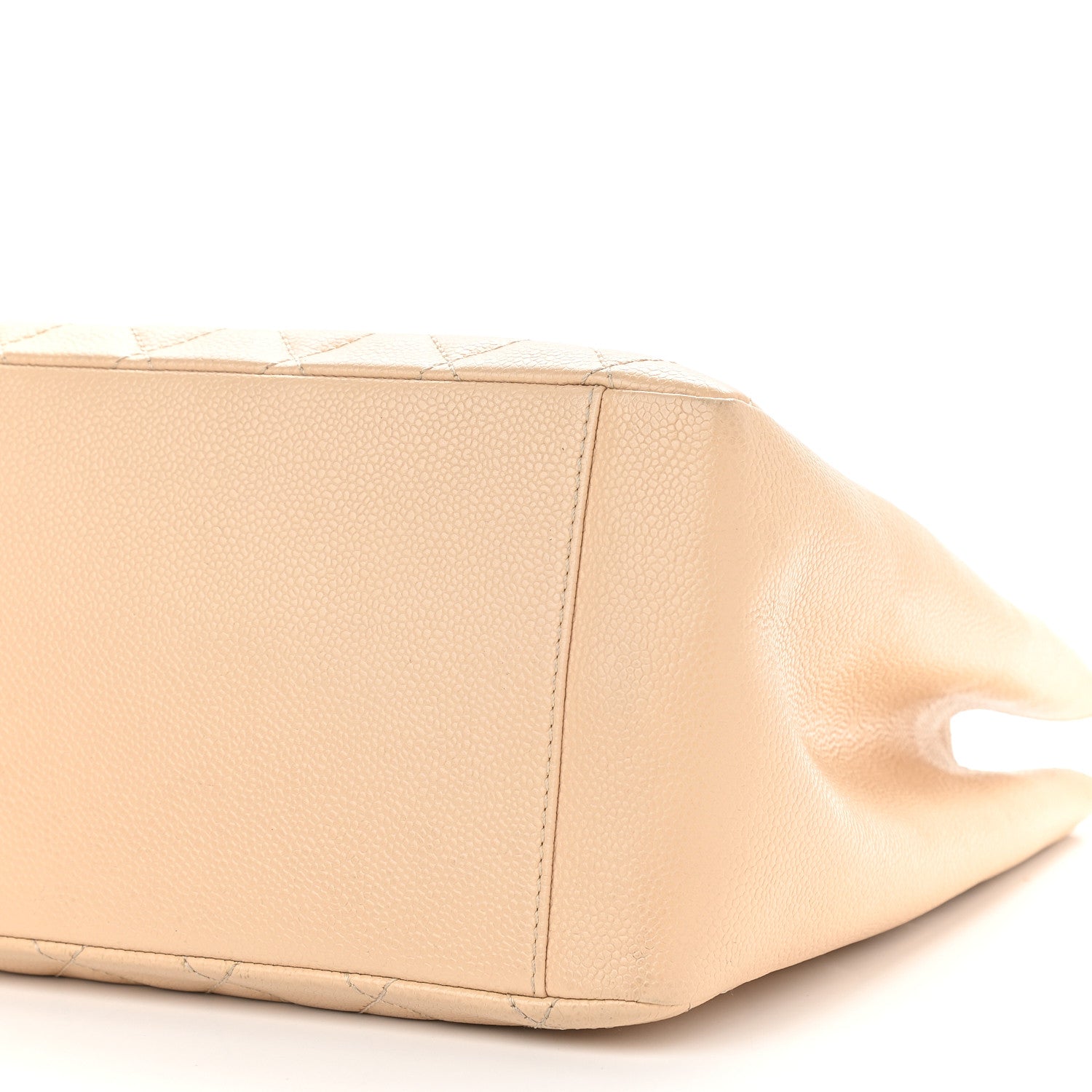 Chanel Caviar Quilted Grand Shopping Tote GST Beige Clair 9 of 13