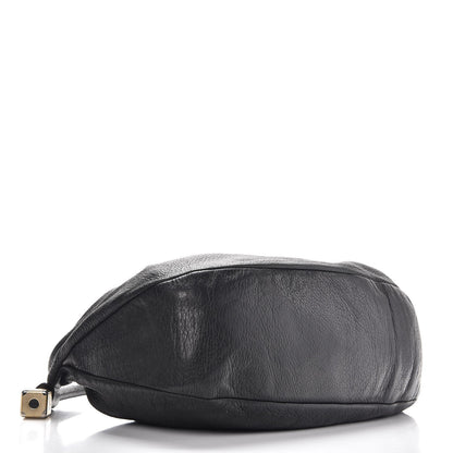 Chanel Grained Calfskin Tassel Hobo Black 4 of 12