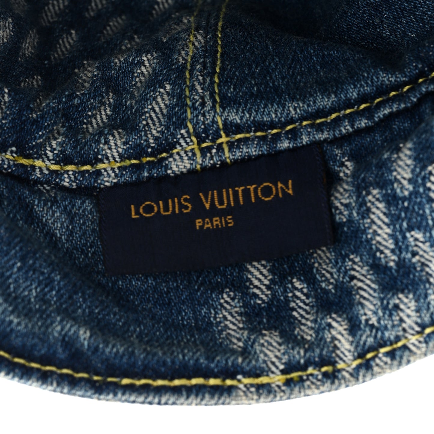 x NIGO Monogram Giant Denim Giant Damier Wave Sun Hat Blue