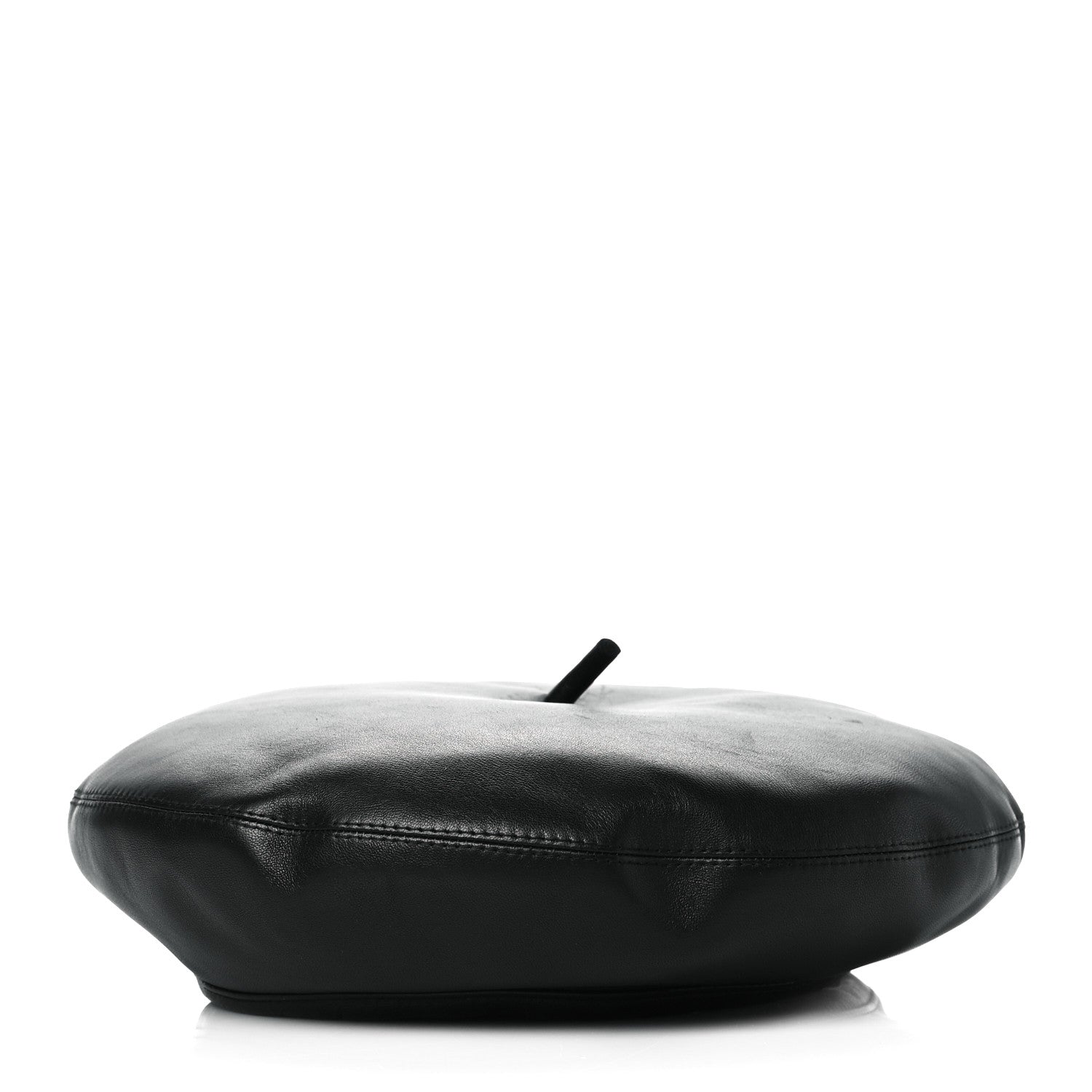 Christian Dior Lambskin D-Dream Beret 57 Black 1 of 8
