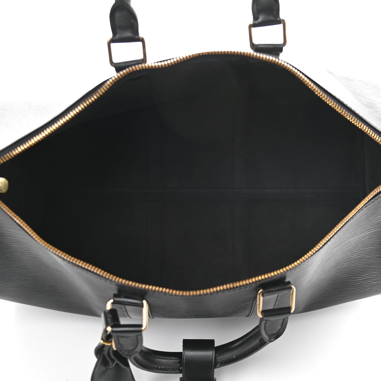 Louis Vuitton Epi Keepall 45 Black 4 of 12